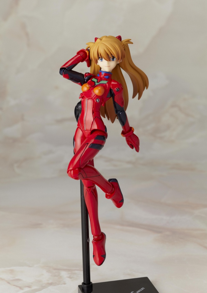 フロイラインリボルテック No.021「式波・アスカ・ラングレー 新劇場スーツ版」のフィギュア画像