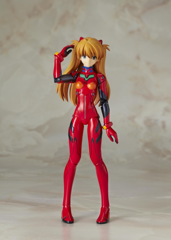 フロイラインリボルテック No.021「式波・アスカ・ラングレー 新劇場スーツ版」のフィギュア画像