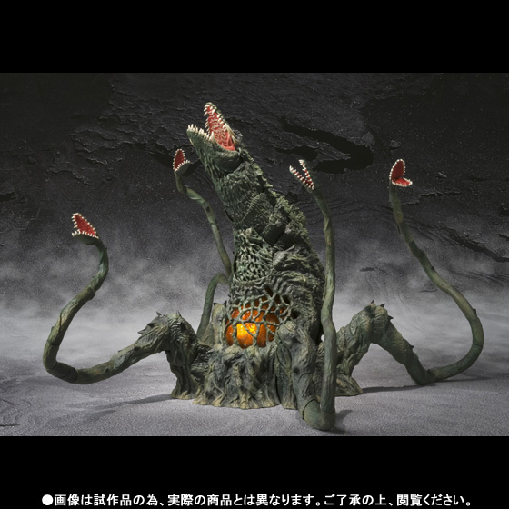 S.H.MonsterArts(エス・エイチ・モンスターアーツ)　ビオランテのフィギュア画像