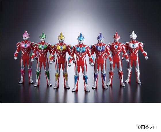 SPARK DOLLS SP ULTRAMAN GINGA Seven Colors Collectionのフィギュア画像