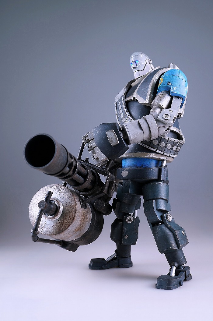 チームフォートレス2「Team Fortress2 Robot Heavy Red」「Team Fortress2 Robot Heavy Blue」のフィギュア画像