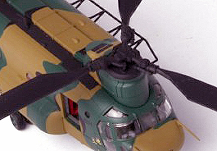 JGSDF CH-47 J CHINOOK 陸上自衛隊 CH47J チヌークのフィギュア画像