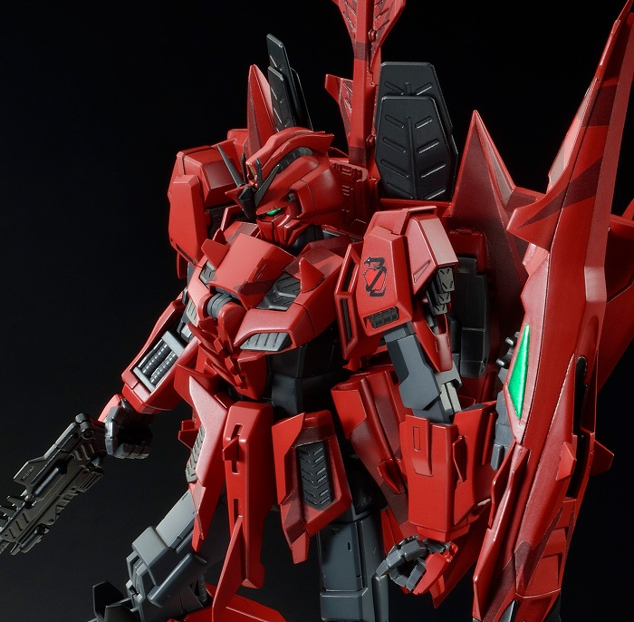 MG 1／100 MSZ-006P2／3C ゼータガンダム3号機P2型 レッドのフィギュア画像