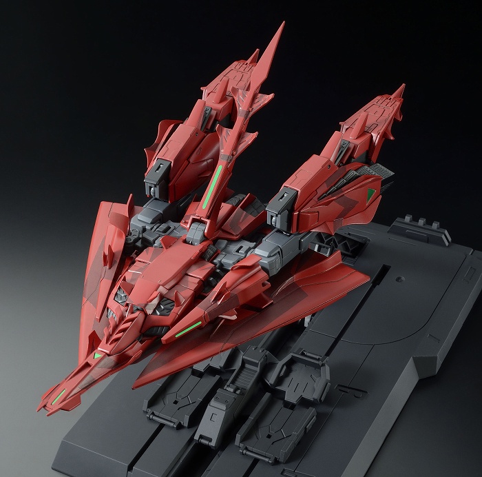 MG 1／100 MSZ-006P2／3C ゼータガンダム3号機P2型 レッドのフィギュア画像