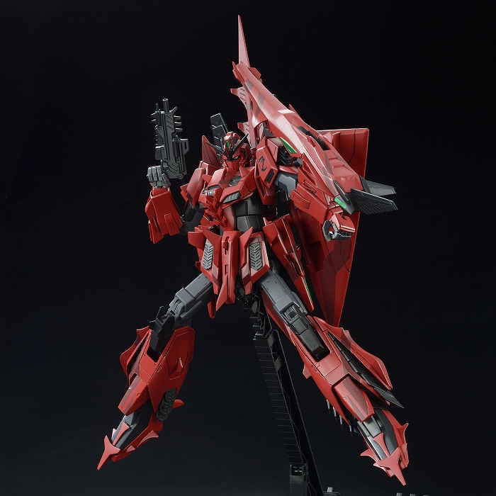 MG 1／100 MSZ-006P2／3C ゼータガンダム3号機P2型 レッドのフィギュア画像