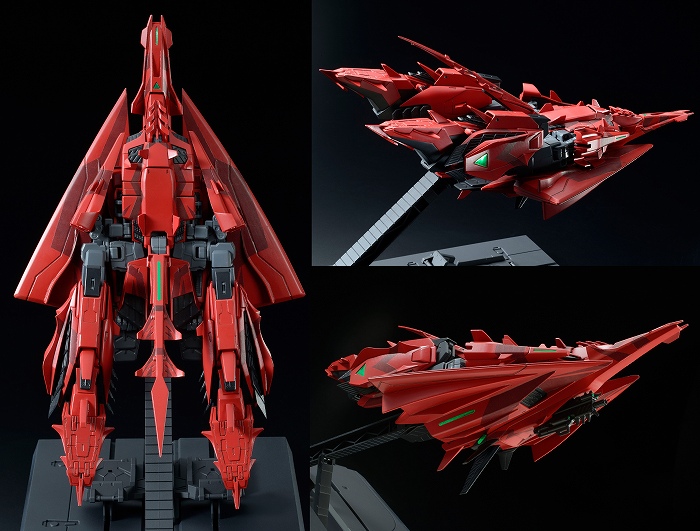 MG 1／100 MSZ-006P2／3C ゼータガンダム3号機P2型 レッドのフィギュア画像