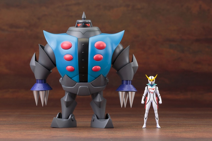 新造人間キャシャーン「昭和模型少年クラブ ツメロボット(キャシャーンミニフィギュア付き)」のフィギュア画像