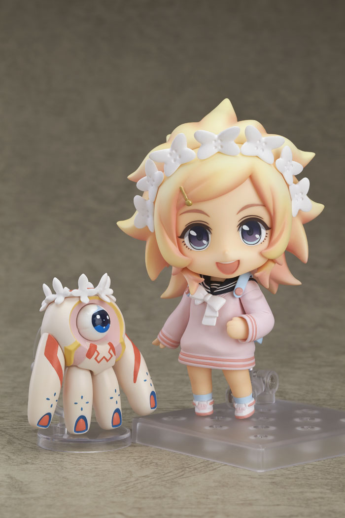 ブブキ・ブランキ「ねんどろいど 朝吹黄金+右手ちゃんセット」のフィギュア画像