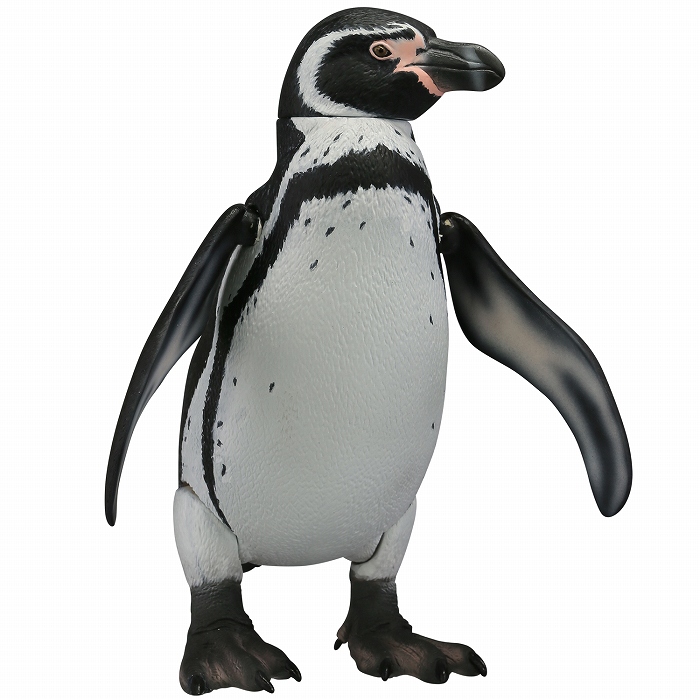 「ソフビトイボックス011　ペンギン　フンボルトペンギン」のフィギュア画像