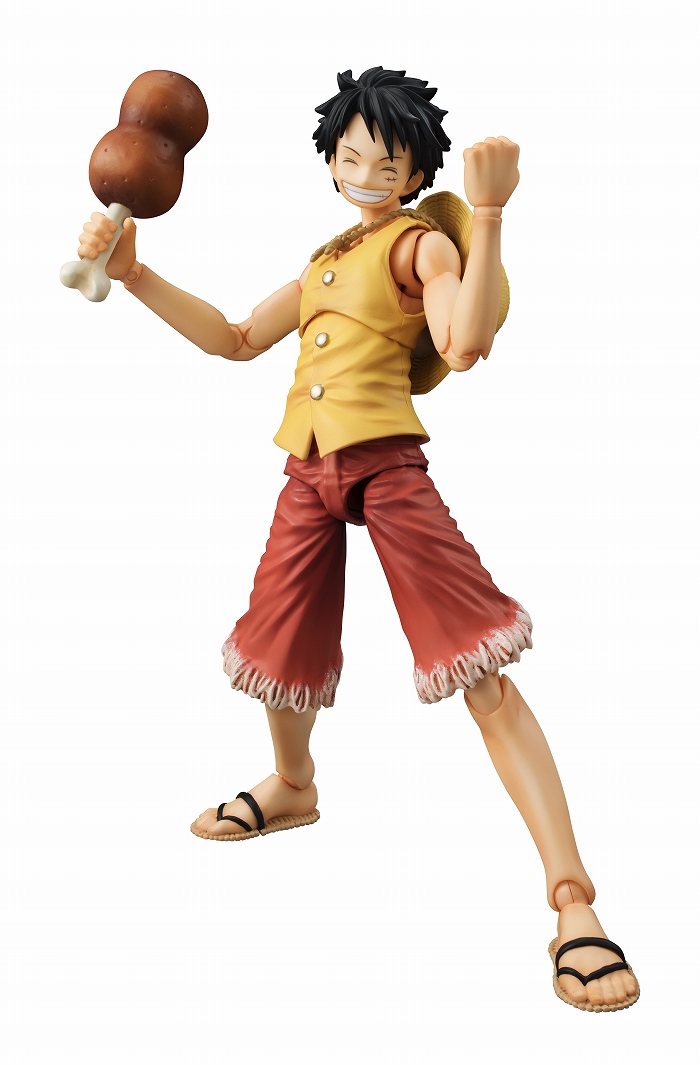 ONE PIECE「モンキー・D・ルフィ PAST BLUE(Ver.Yellow)」のフィギュア画像