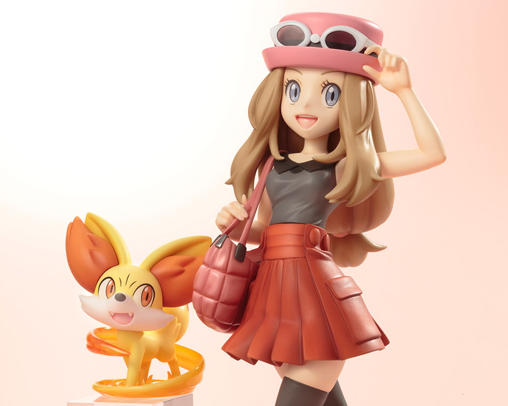 ポケットモンスター X・Y「ARTFX J セレナ with フォッコ」のフィギュア画像