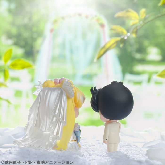 「ぷちきゃら！美少女戦士セーラームーン Happy Wedding」のフィギュア画像