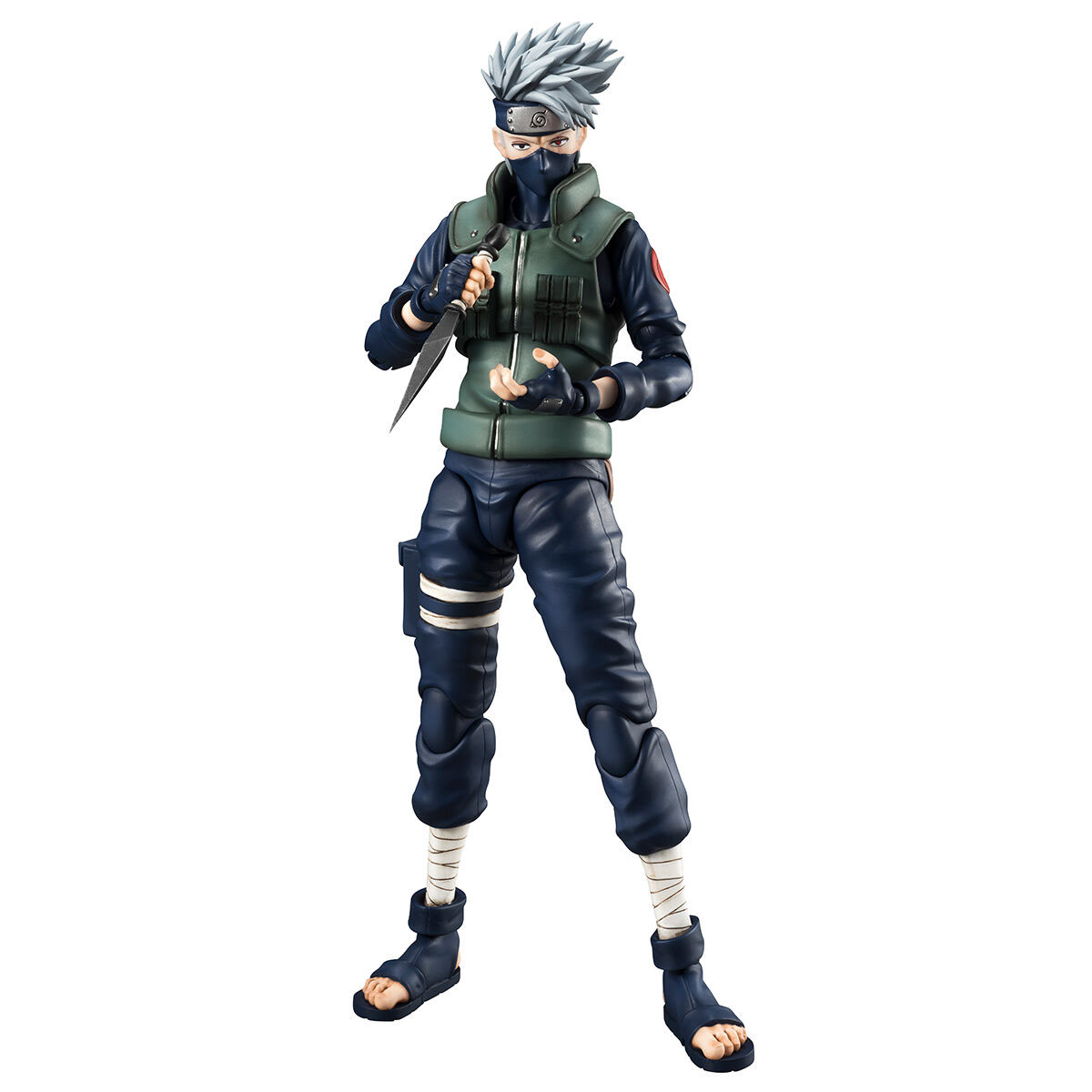 「ヴァリアブルアクションヒーローズDX NARUTO-ナルト- 疾風伝 はたけカカシ」のフィギュア画像