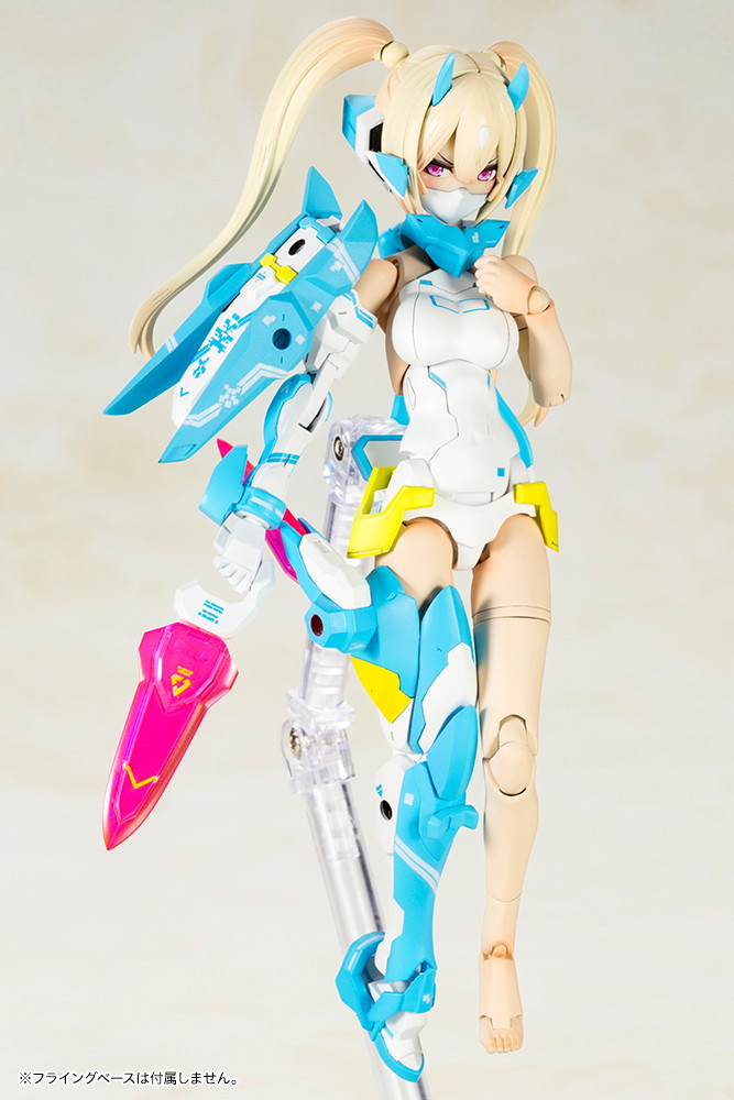 メガミデバイス「朱羅 忍者 蒼衣」のフィギュア画像
