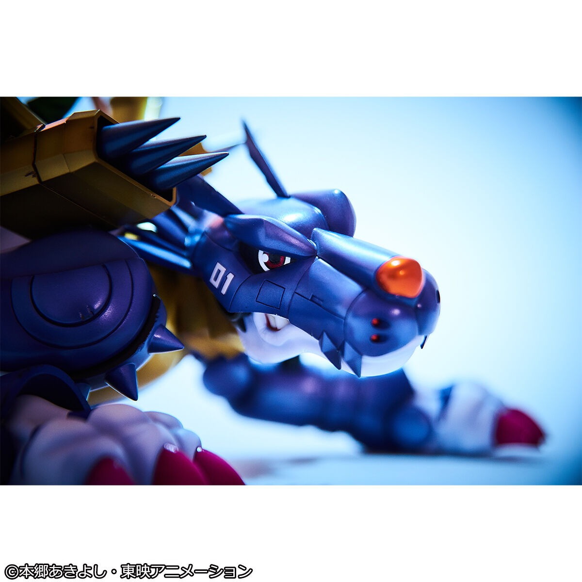 デジモンアドベンチャー「Precious G.E.M.シリーズ メタルガルルモン&石田ヤマト」のフィギュア画像