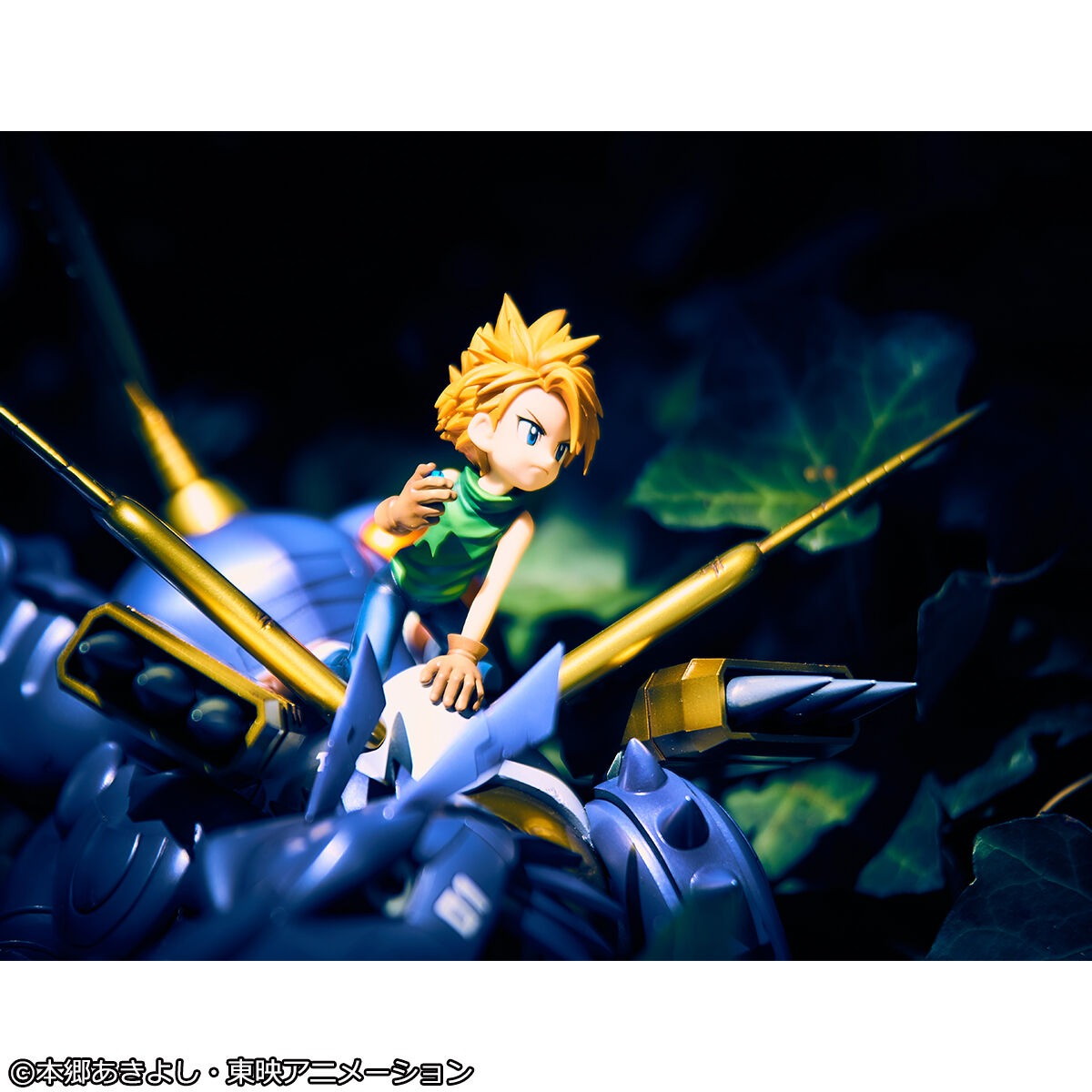 デジモンアドベンチャー「Precious G.E.M.シリーズ メタルガルルモン&石田ヤマト」のフィギュア画像