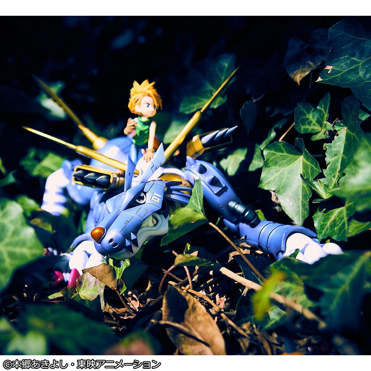 デジモンアドベンチャー「Precious G.E.M.シリーズ メタルガルルモン&石田ヤマト」のフィギュア画像