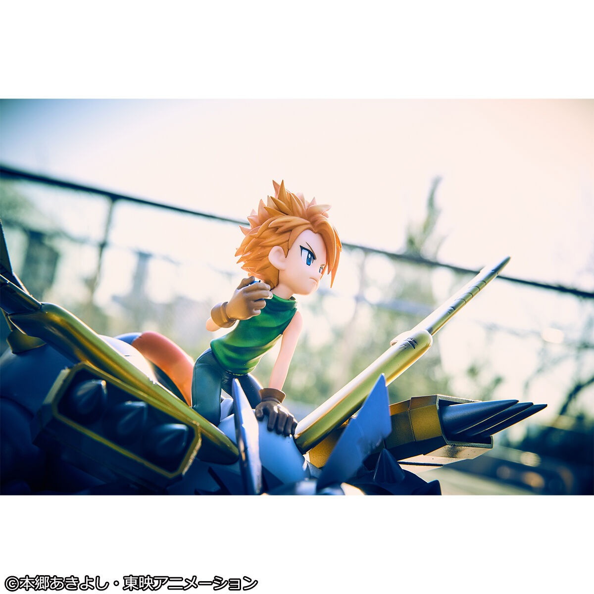 デジモンアドベンチャー「Precious G.E.M.シリーズ メタルガルルモン&石田ヤマト」のフィギュア画像