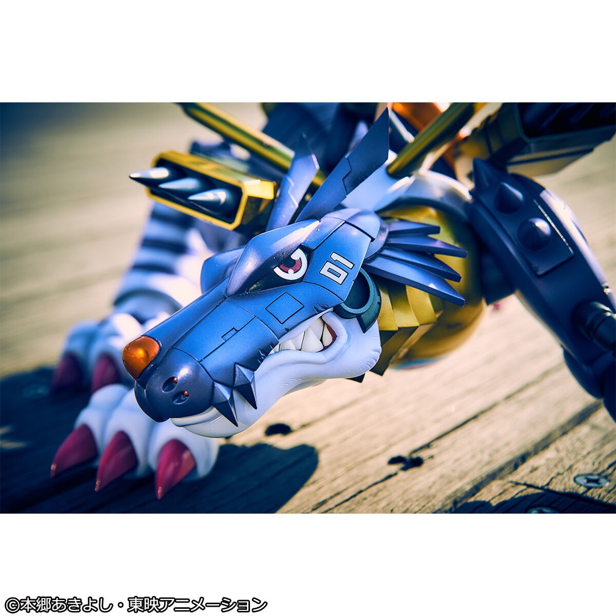 デジモンアドベンチャー「Precious G.E.M.シリーズ メタルガルルモン&石田ヤマト」のフィギュア画像