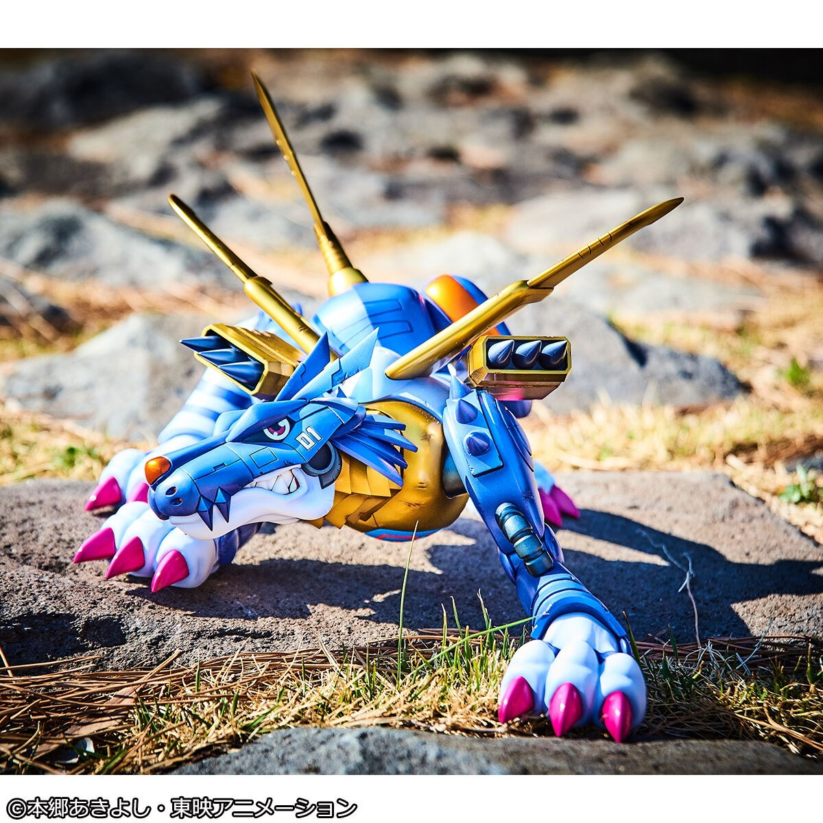 デジモンアドベンチャー「Precious G.E.M.シリーズ メタルガルルモン&石田ヤマト」のフィギュア画像