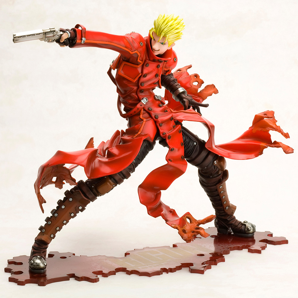 劇場版トライガン Badlands Rumble「ARTFX J ヴァッシュ・ザ・スタンピード リニューアルパッケージver.」のフィギュア画像