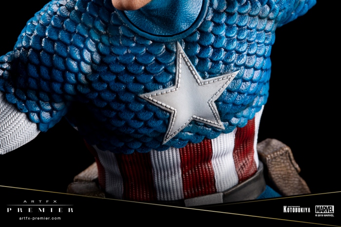 MARVEL AVENGERSフレッシュスタート「ARTFX PREMIER キャプテン・アメリカ」のフィギュア画像
