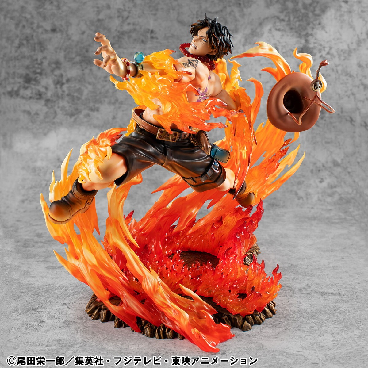 「Portrait.Of.Piratesワンピース“NEO-MAXIMUM” ポートガス・D・エース 15th LIMITED Ver.」のフィギュア画像