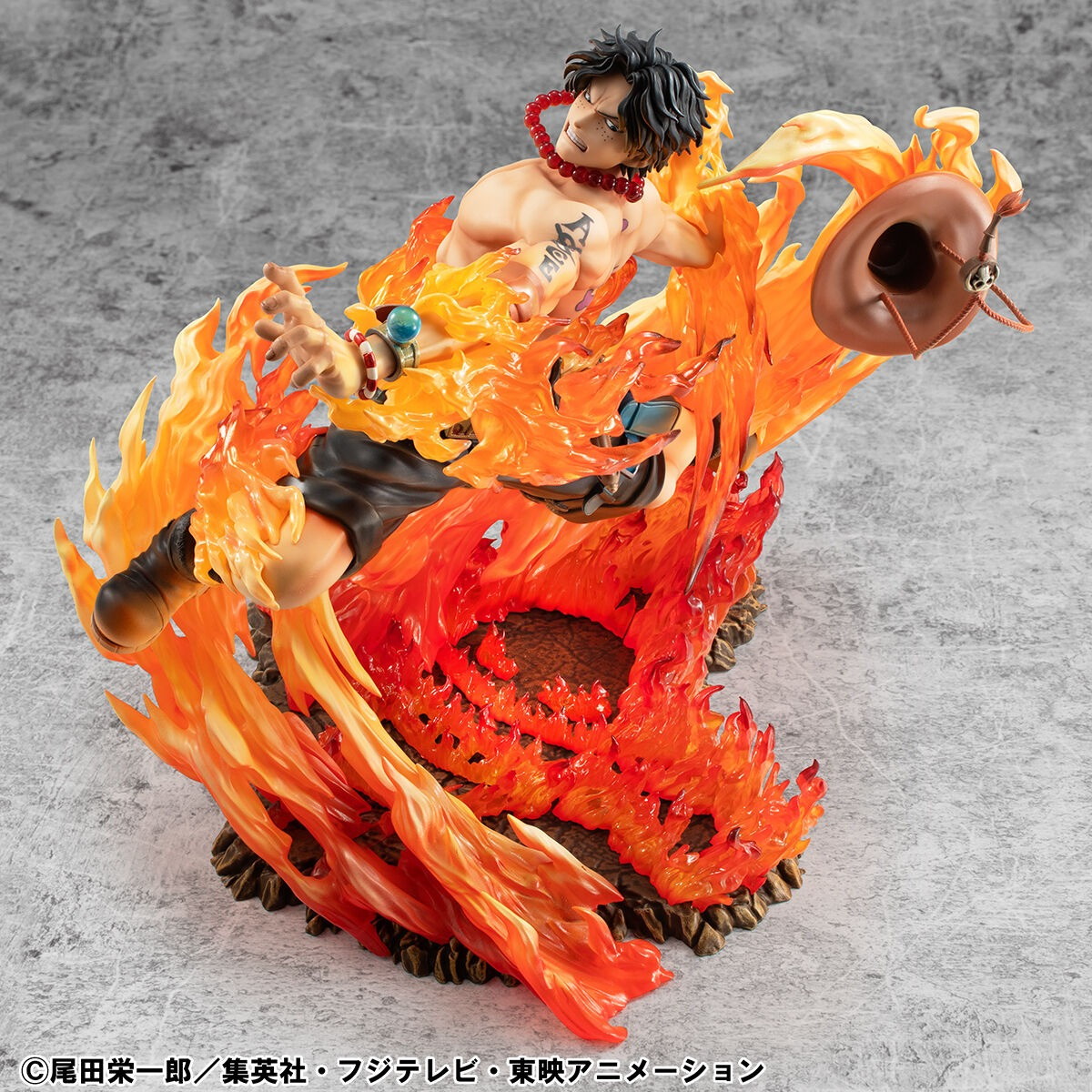 「Portrait.Of.Piratesワンピース“NEO-MAXIMUM” ポートガス・D・エース 15th LIMITED Ver.」のフィギュア画像
