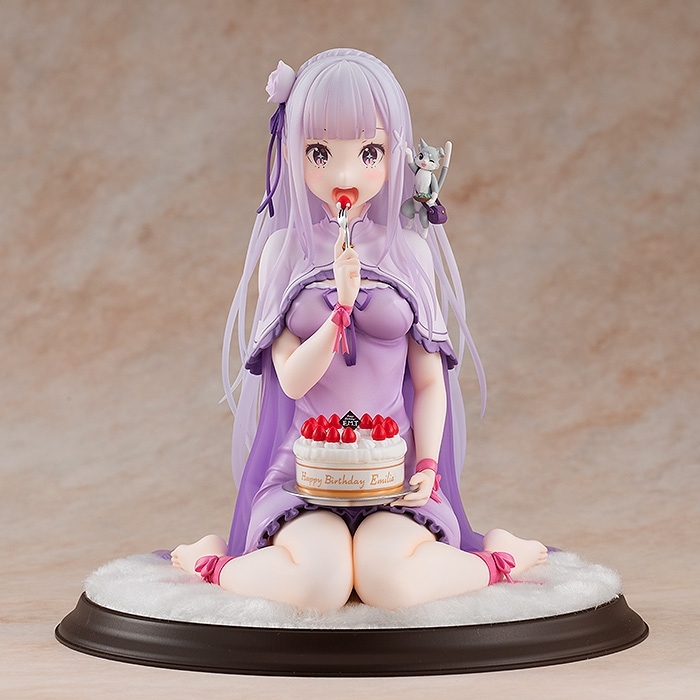 Re:ゼロから始める異世界生活「エミリア・バースデーケーキVer.」のフィギュア画像