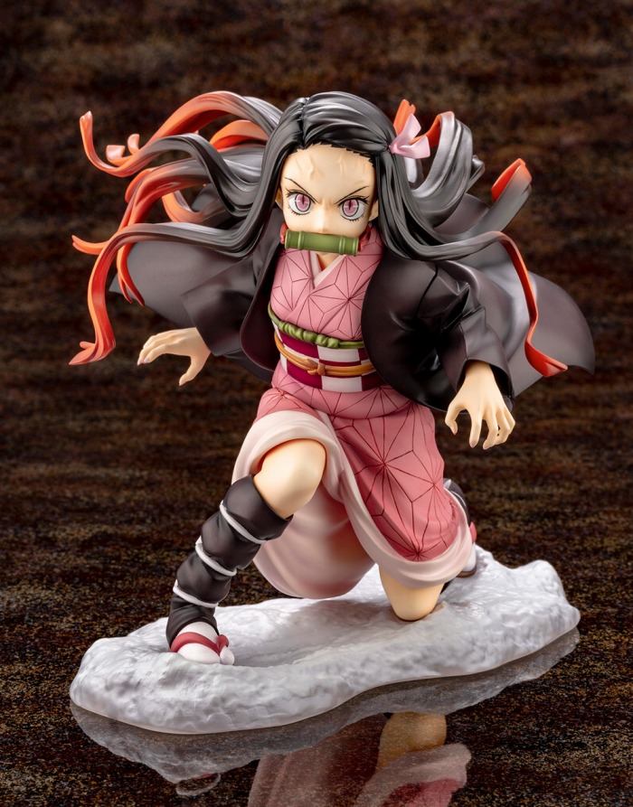 鬼滅の刃「ARTFX J 竈門禰豆子」のフィギュア画像