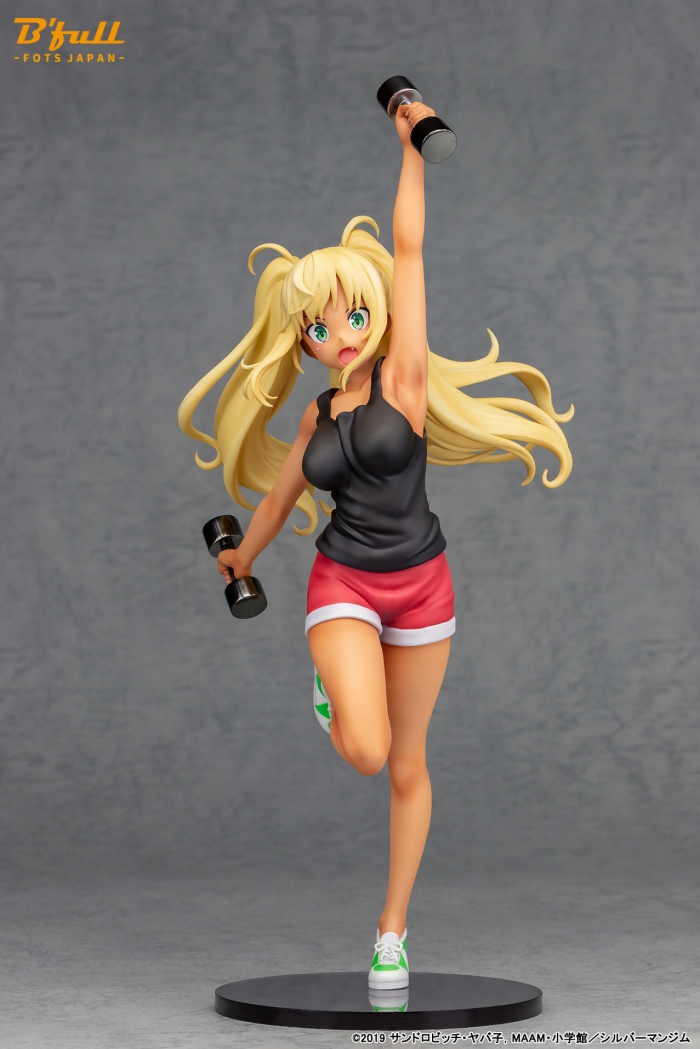 ダンベル何キロ持てる?「紗倉ひびき」のフィギュア画像