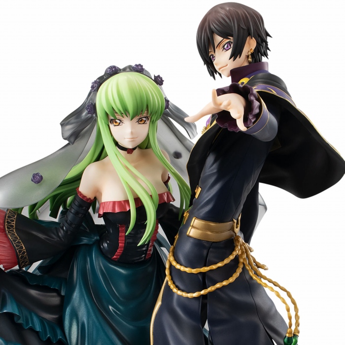 「Precious G.E.M.シリーズ コードギアス 復活のルルーシュ L.L.&C.C.セット」のフィギュア画像