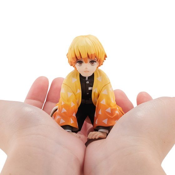 「G.E.M.シリーズ 鬼滅の刃 てのひら善逸くん」のフィギュア画像