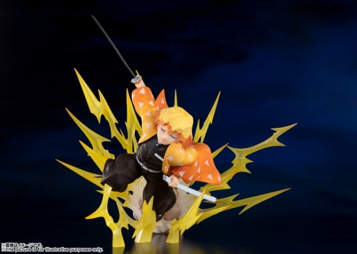 鬼滅の刃「フィギュアーツZERO 我妻善逸 -雷の呼吸-」のフィギュア画像