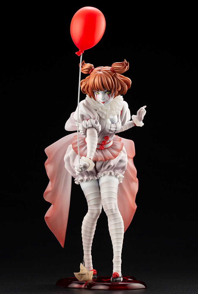 IT/イット “それ”が見えたら、終わり。「HORROR美少女 ペニーワイズ(2017)」のフィギュア画像