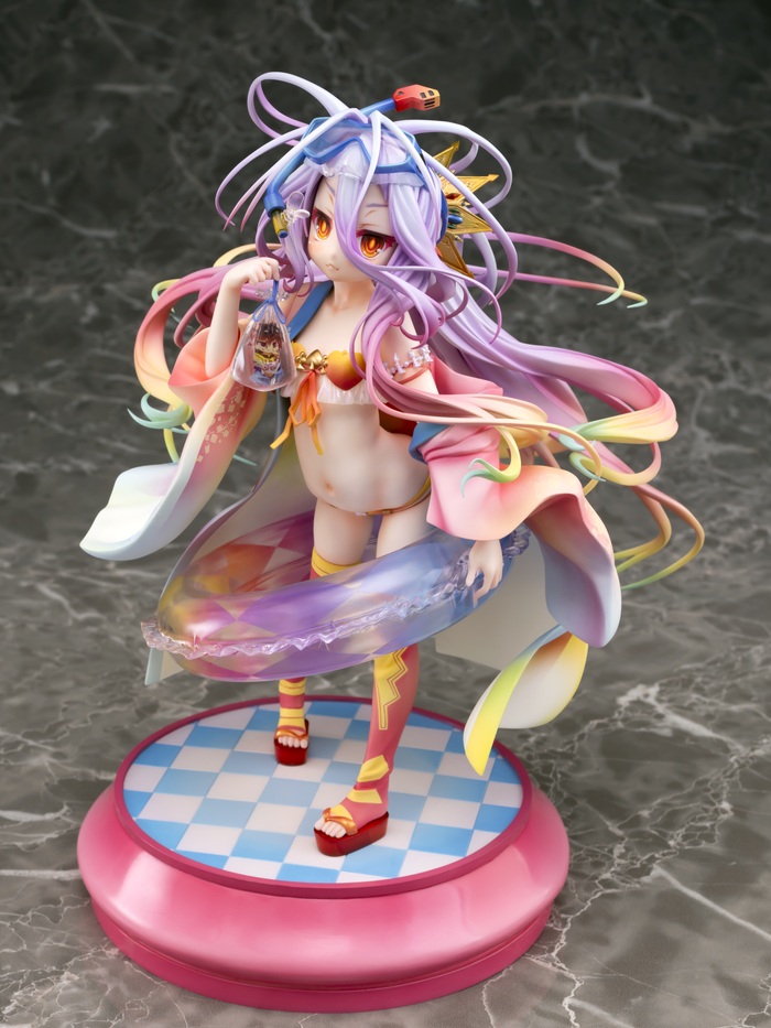 ノーゲーム・ノーライフ「白 サマーシーズンVer.」のフィギュア画像