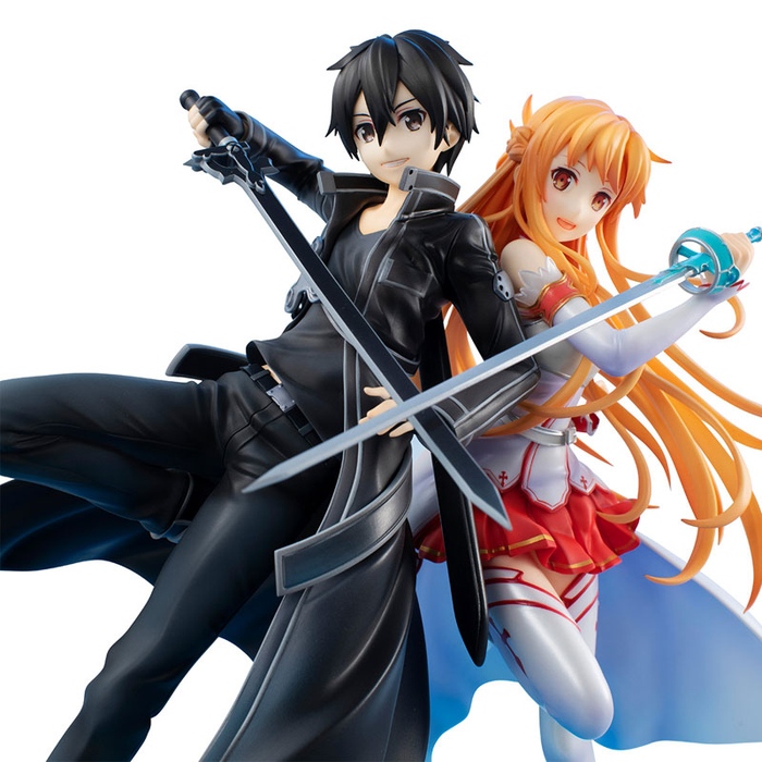 ソードアート・オンライン「Lucrea(ルクリア) キリト&アスナ SAO 10th Anniversary」のフィギュア画像