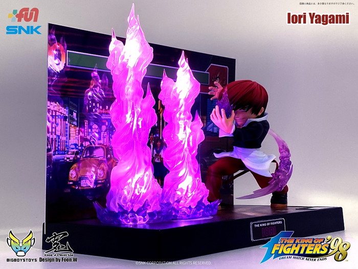 THE KING OF FIGHTERS ’98「- T.N.C- KOF02- 八神庵」のフィギュア画像