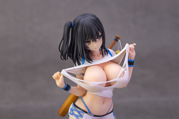 「野球娘 illustration by 魔太郎　Light Blue Ver.」のフィギュア画像