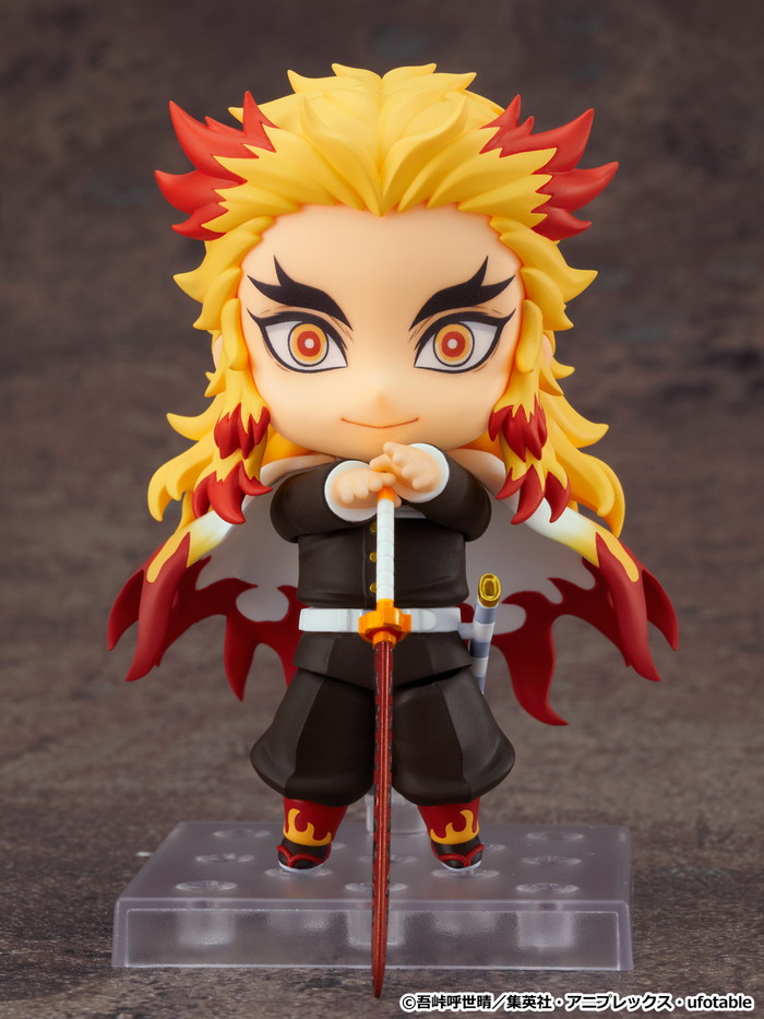 鬼滅の刃「ねんどろいど 煉獄杏寿郎」のフィギュア画像