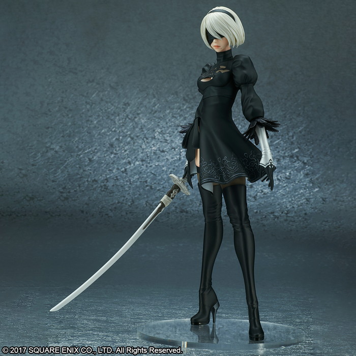 「NieR:Automata 2B （ヨルハ 二号 B型） ＜DX版＞」（再販）のフィギュア画像