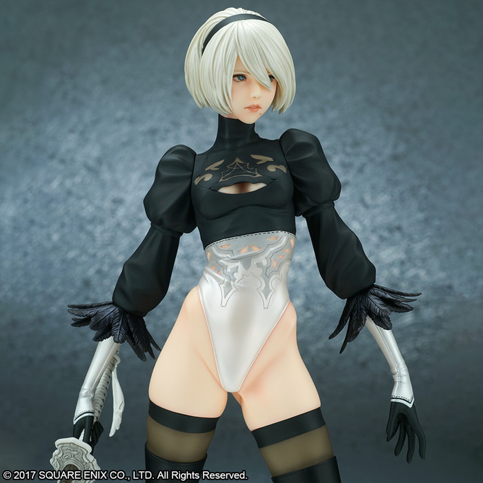 「NieR:Automata 2B （ヨルハ 二号 B型） ＜DX版＞」（再販）のフィギュア画像