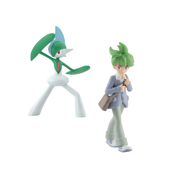 「ポケモンスケールワールド ホウエン地方 ミツル&エルレイド」のフィギュア画像