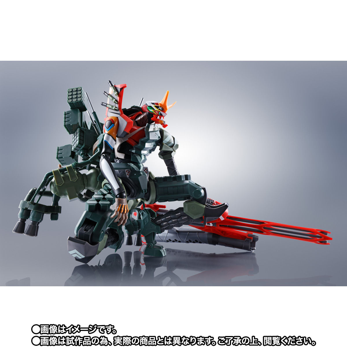 シン・エヴァンゲリオン劇場版「ROBOT魂 <SIDE EVA> エヴァンゲリオン新2号機α」のフィギュア画像
