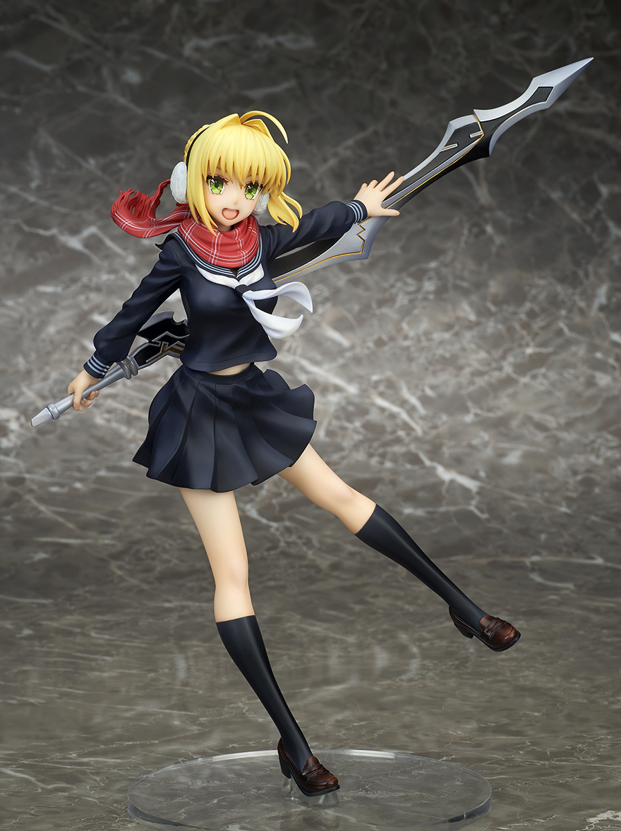 Fate/EXTELLA LINK「ネロ・クラウディウス ウインター・ローマ衣装［アナザーVer.］」のフィギュア画像