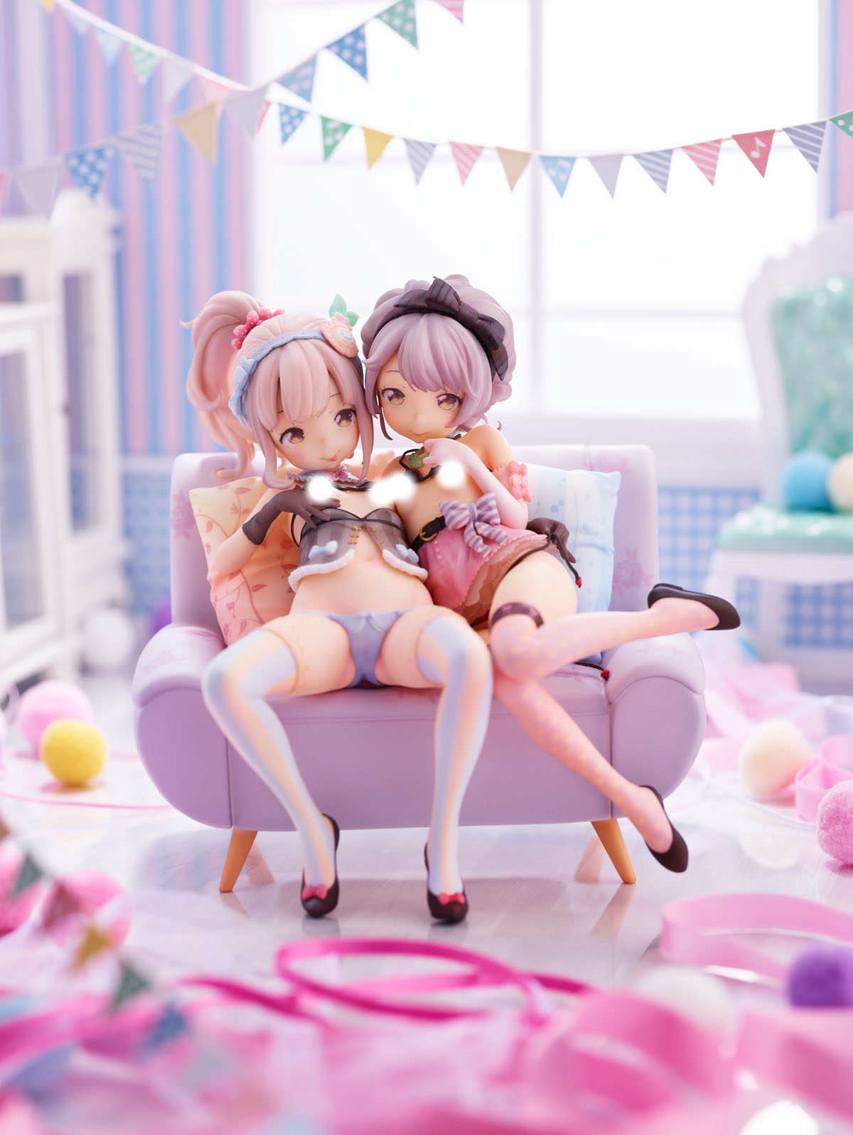 「りぃな＆さぁや」のフィギュア画像