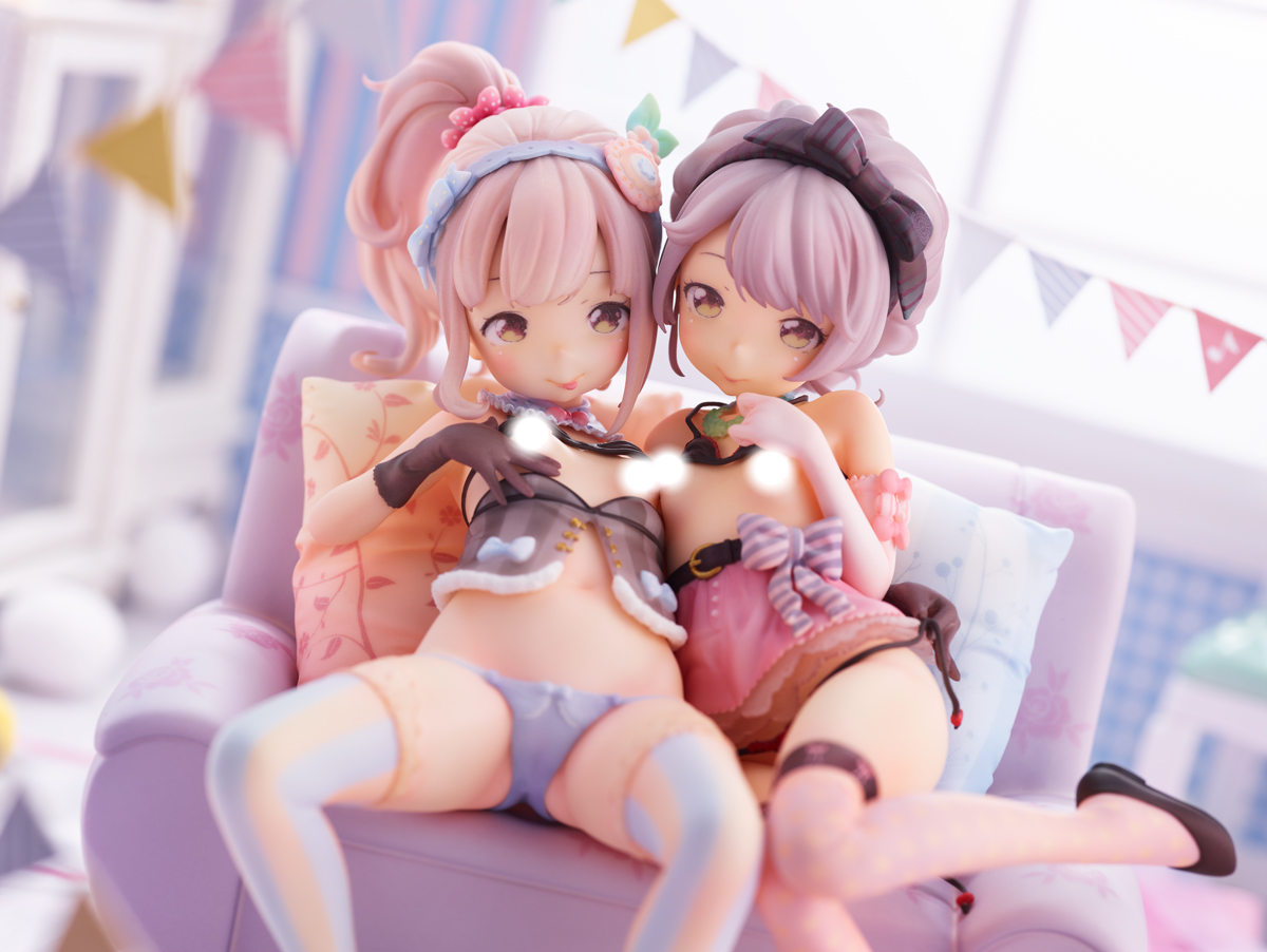 「りぃな＆さぁや」のフィギュア画像