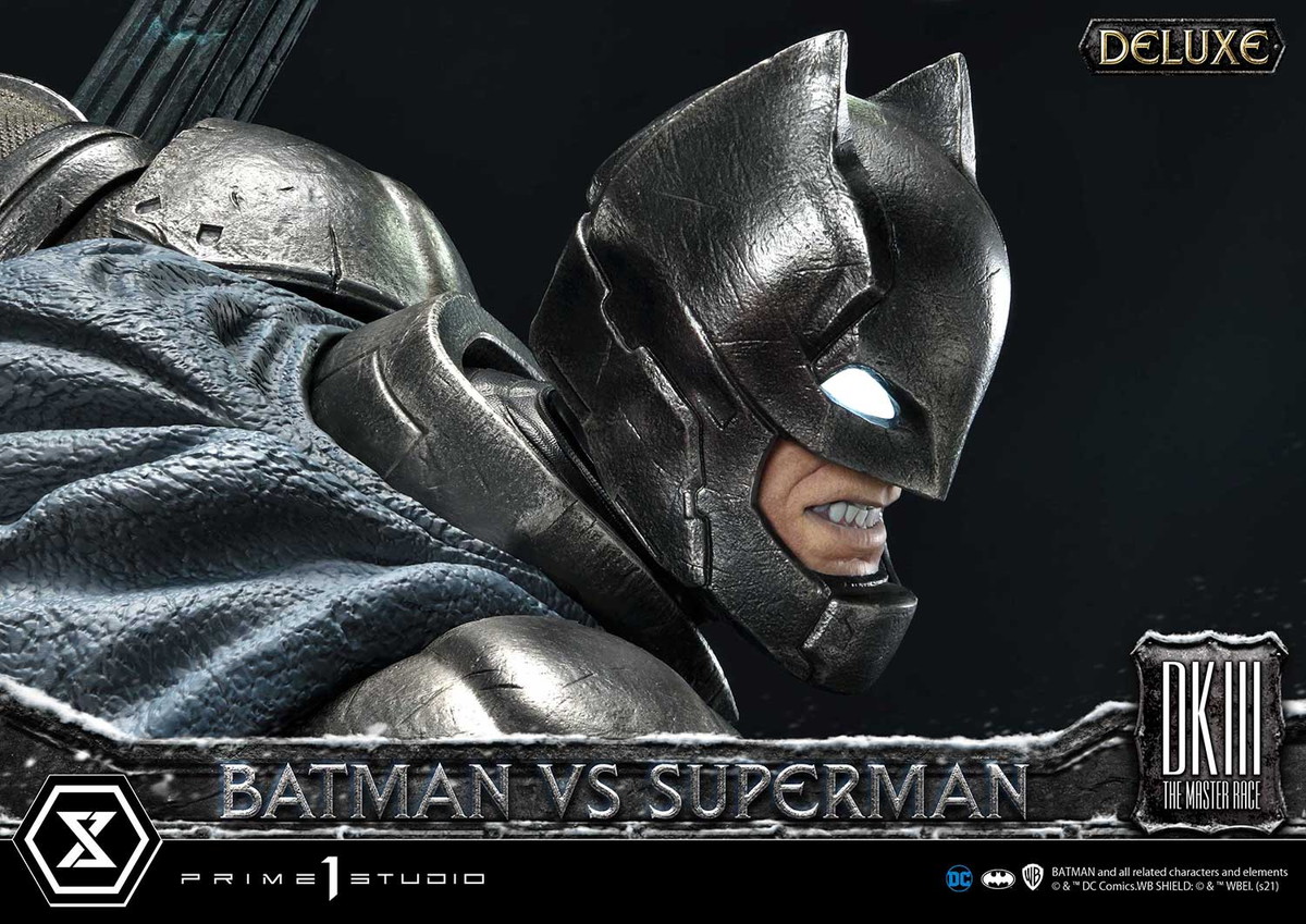 「アルティメットジオラママスターライン バットマン：ダークナイト ・リターンズ バットマンVSスーパーマン」のフィギュア画像