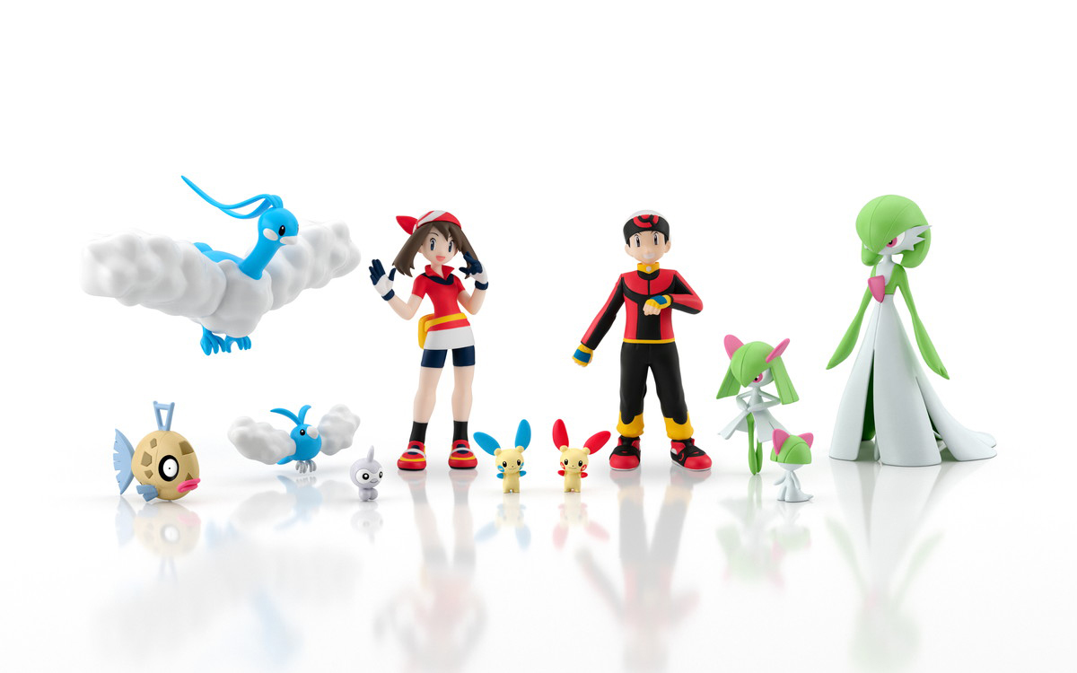 「ポケモンスケールワールド ホウエン地方2 セット」のフィギュア画像