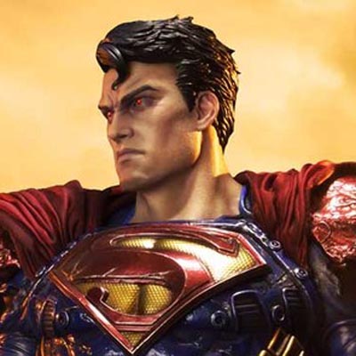 「ミュージアムマスターライン ダークナイツ：メタル スーパーマン」のフィギュア